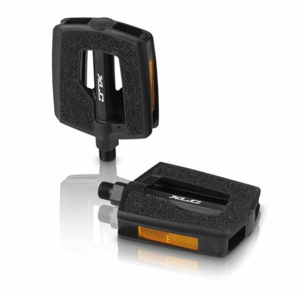 Xlc PEDAAL COMFORT GRIP PVC ZW STEL PDC09 Zwart