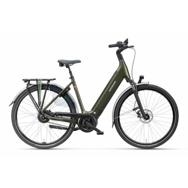 Batavus Finez E-Go Power Enviolo Groen Glans LAGEINSTAP