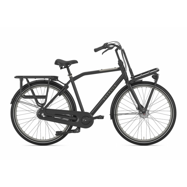 Gazelle HeavyDutyNL Black Mat Heren