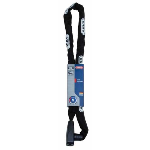 Abus SLOT KETTING CITYCHAIN 6800 110X6 ZW Zwart