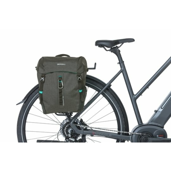 Basil Discovery 365D enkel tas M 18043 9l Black Melee Melee Black - Afbeelding 6