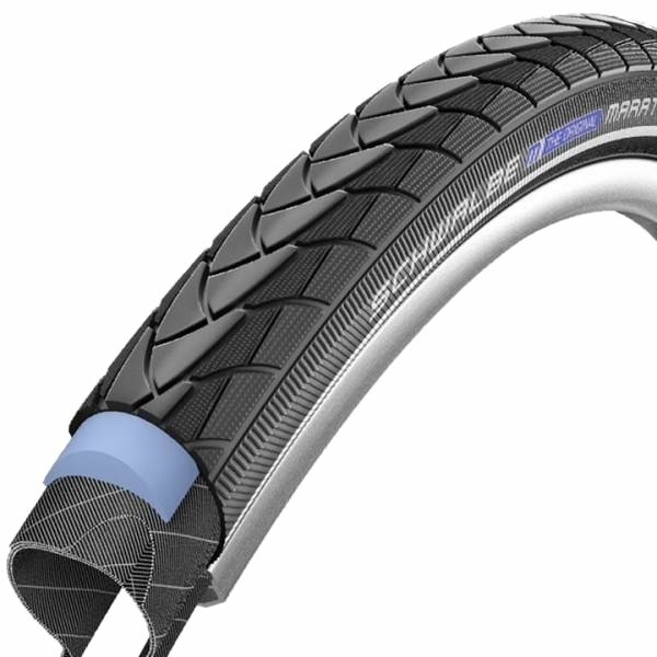 Schwalbe bub 28x1 1/2 refl marathon plus sg Zwart